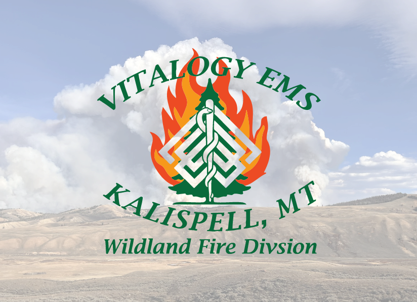 Vitalogy EMS Wildland Fire Logo